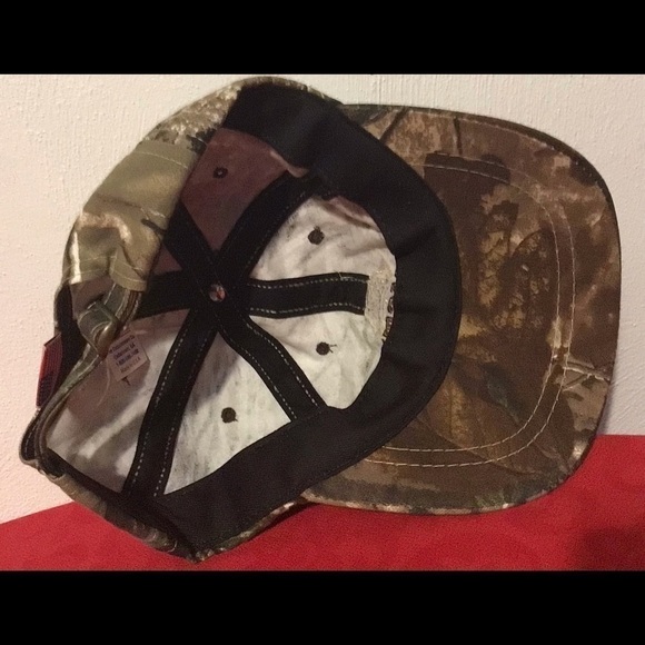 VINTAGE Teamsters Union Camo USA Trucker Hat Cap - Picture 5 of 7
